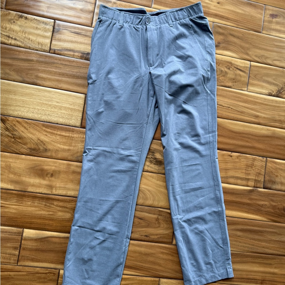 Under Armour Gray Chinos for Everyday Elegance